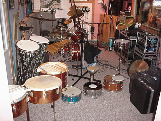 Studio Picture of most Percussion Equip